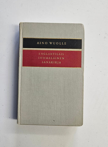 Englantilais Suomalainen Sanakirja
