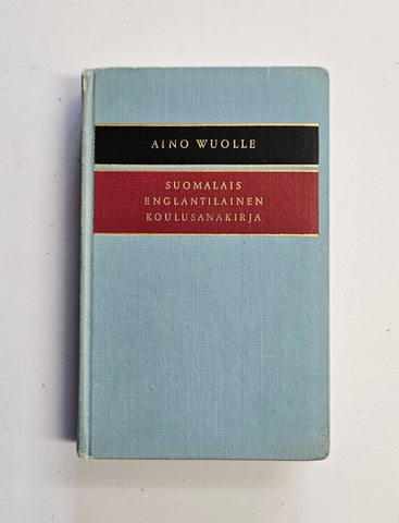 Suomalais Englantilainen Koulusanakirja