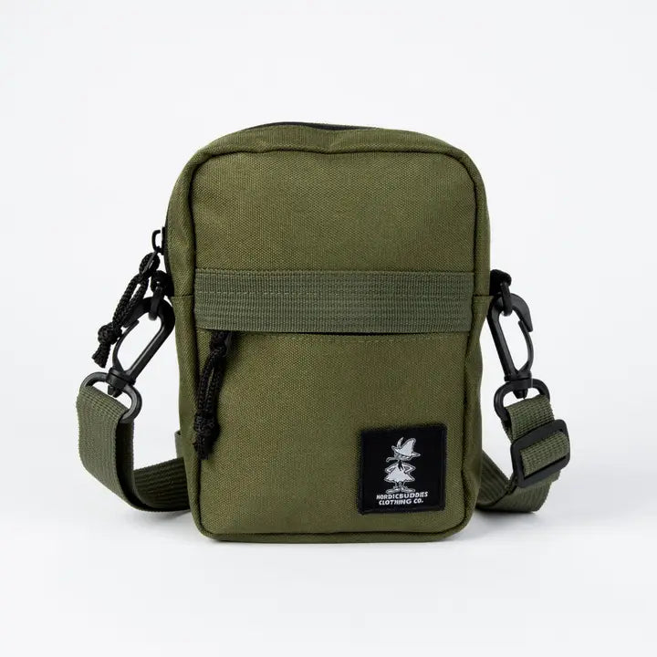 Snufkin Travel Cross Body Bag - Olive