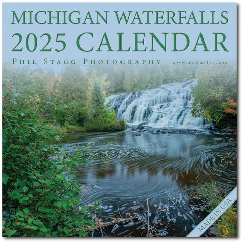 2025 Waterfalls Calendar