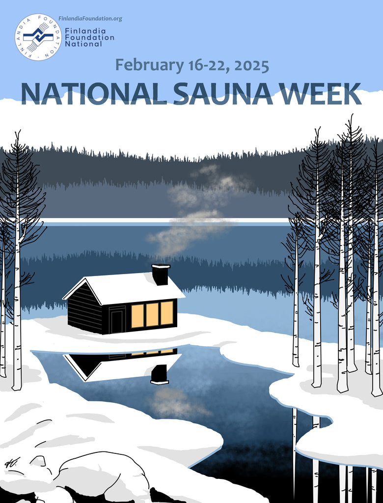 2025 National Sauna Week Poster