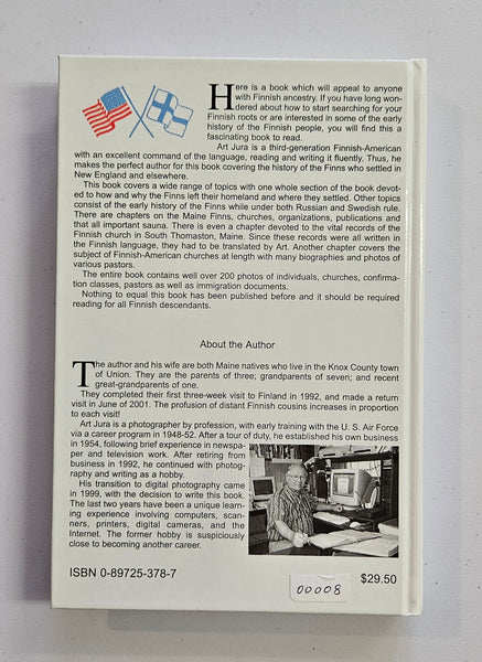 FENN1 The Finns Among Us, A History of the Finns in New England and Beyond