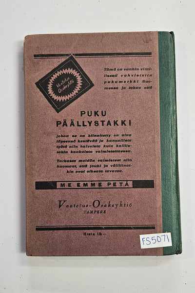 Työväen Kalenteri 1930