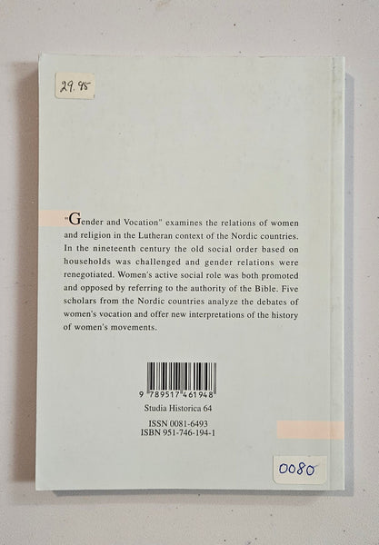 Gender and Vocation