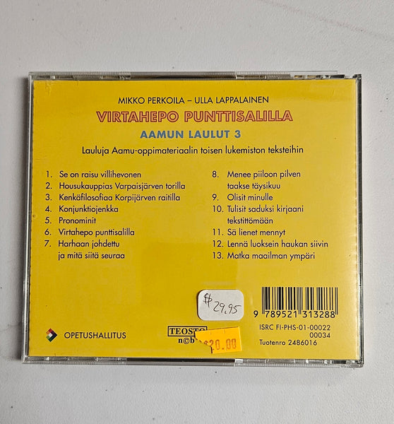 Aamun laulut - Virtahepo punttisalilla