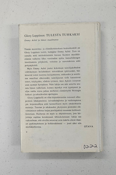 Tulesta Tuhkaksi (From fire to ashes)