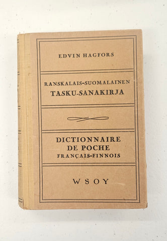 Suomalais-Englantii Sanakirja (Finnish- English Dictionary)