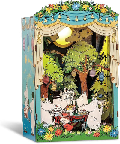 Moomin Moominous Dance Party Book Nook Kit – Fun 3D Puzzle