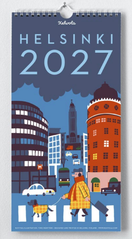 2027 Kehvola Helsinki Calendar