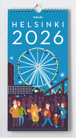2026 Kehvola Helsinki Calendar