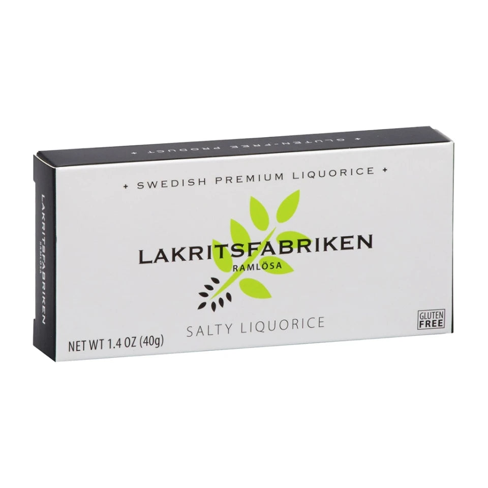 Swedish Lakritsfabriken Salty Liquorice