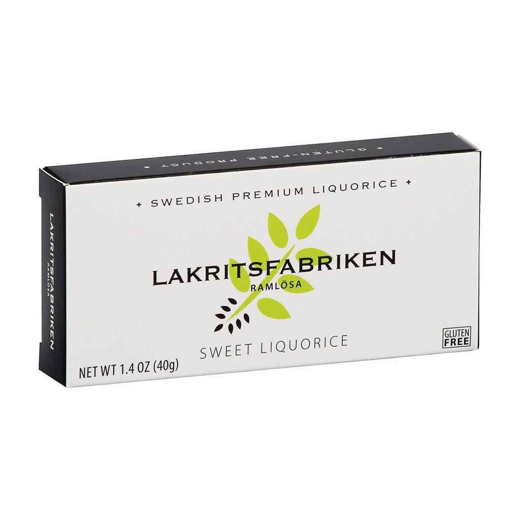 Swedish Lakritsfabriken Sweet Liquorice