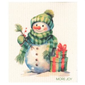Dishcloth - Snowman