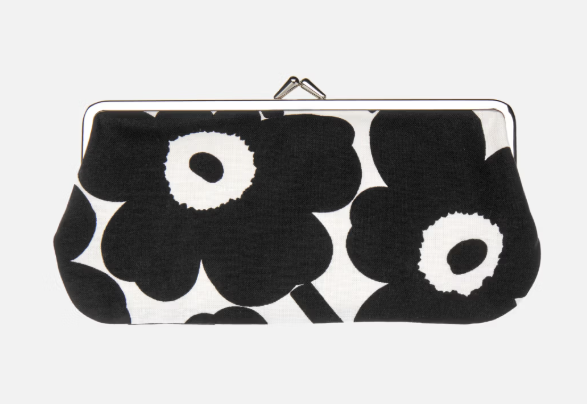 Mini Unikko Silmälasikukkaro - Black