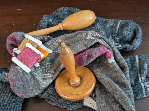 Sock Mending Workshop (May 2025)