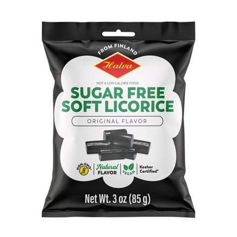 Halva Sugar Free Soft Licorice - Original