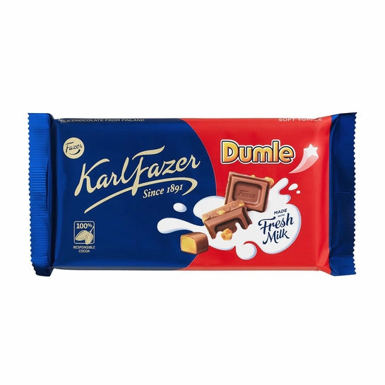 Dumle Karlfazer Milk Chocolate With Toffee Pieces