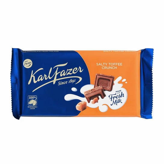 Karlfazer Milk Chocolate with Toffee Brittle