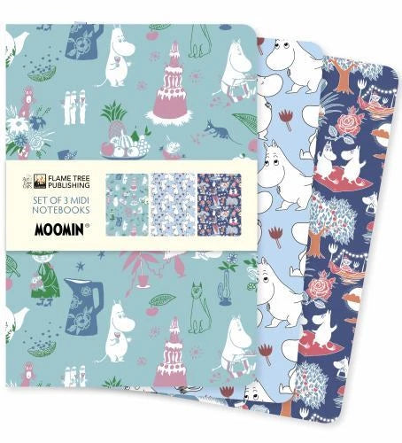 Moomin: Set of 3 Midi Notebooks