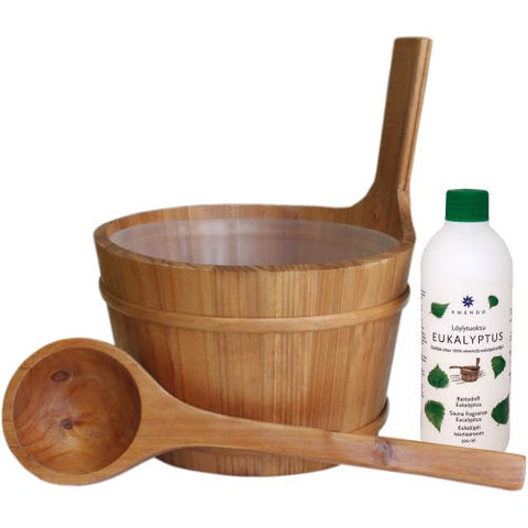 Sauna Bucket Set